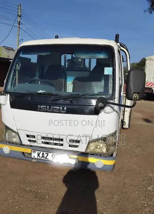 Isuzu NKR Truck Kaz 2008 White