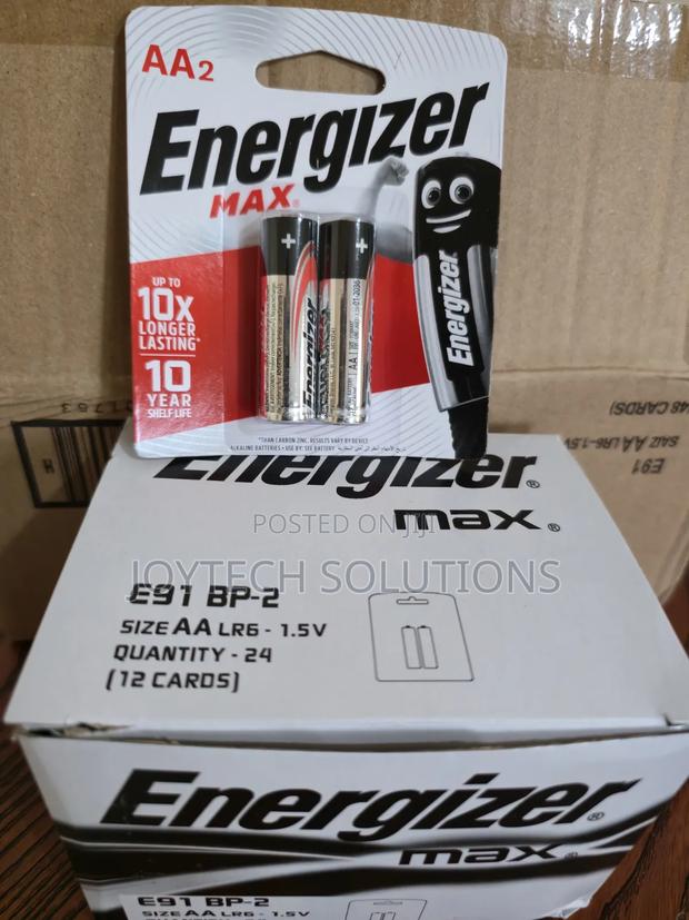 Energizer Aa Batteries 1.5v Lr6 – Genuine Double a Battery 2pcs