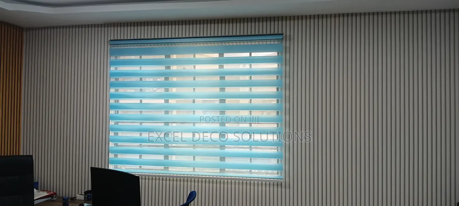 Zebra Blinds for Stylish Residential Office Interiors