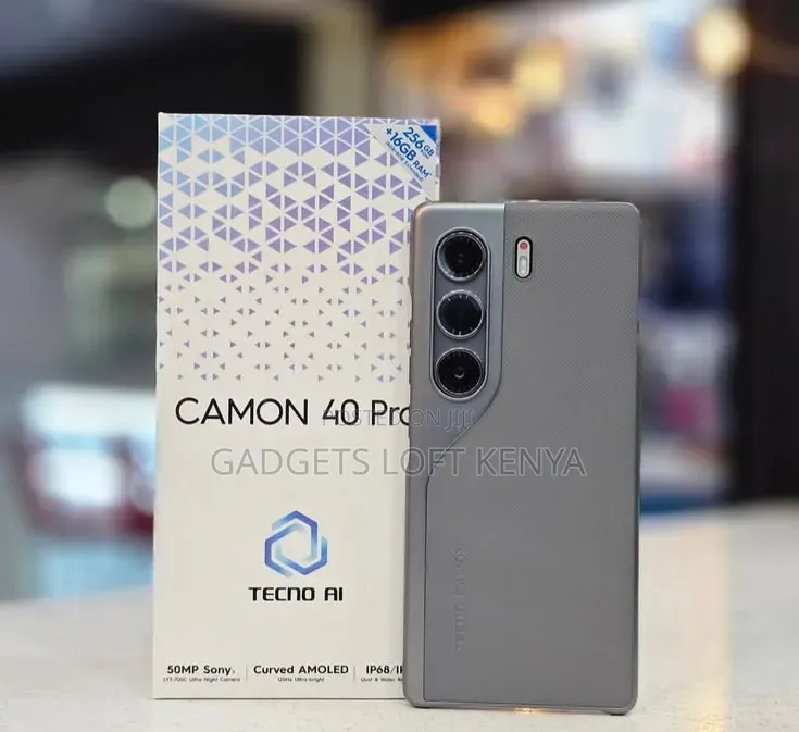 New Tecno Camon 40 256 GB Gray