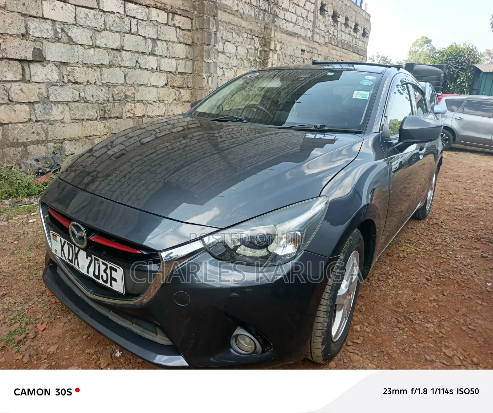 Mazda Demio 2015 Gray