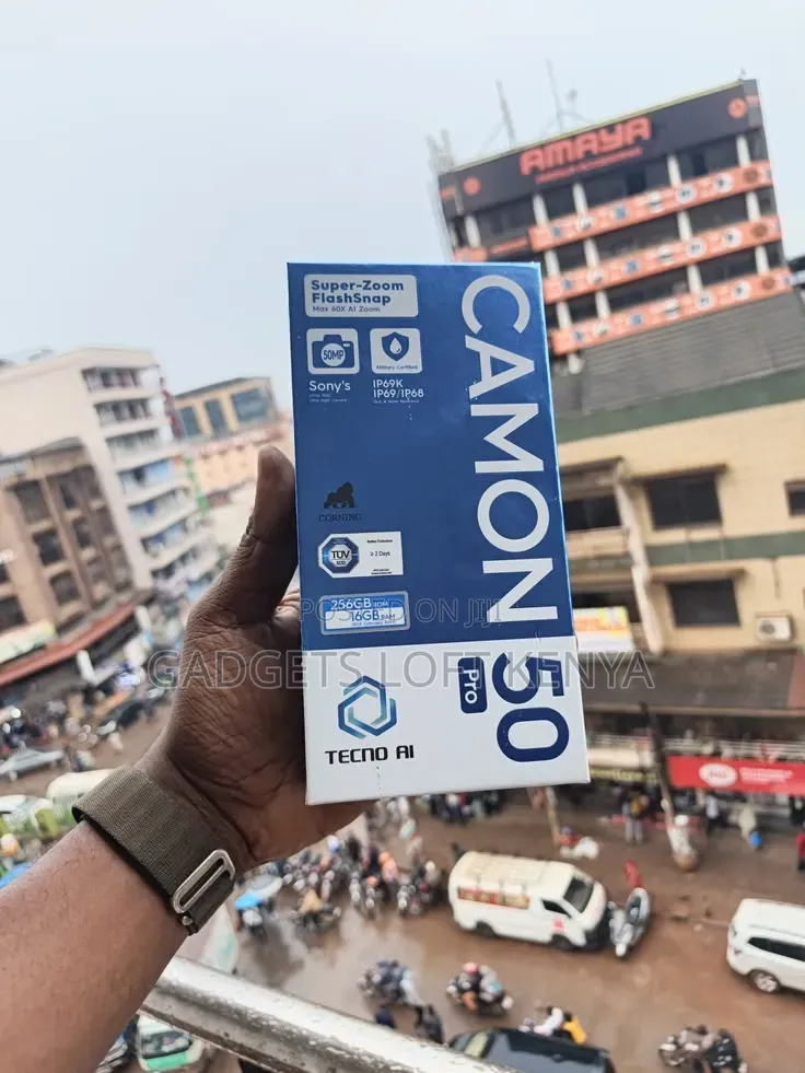 New Tecno Camon 50 Pro 256 GB Gray