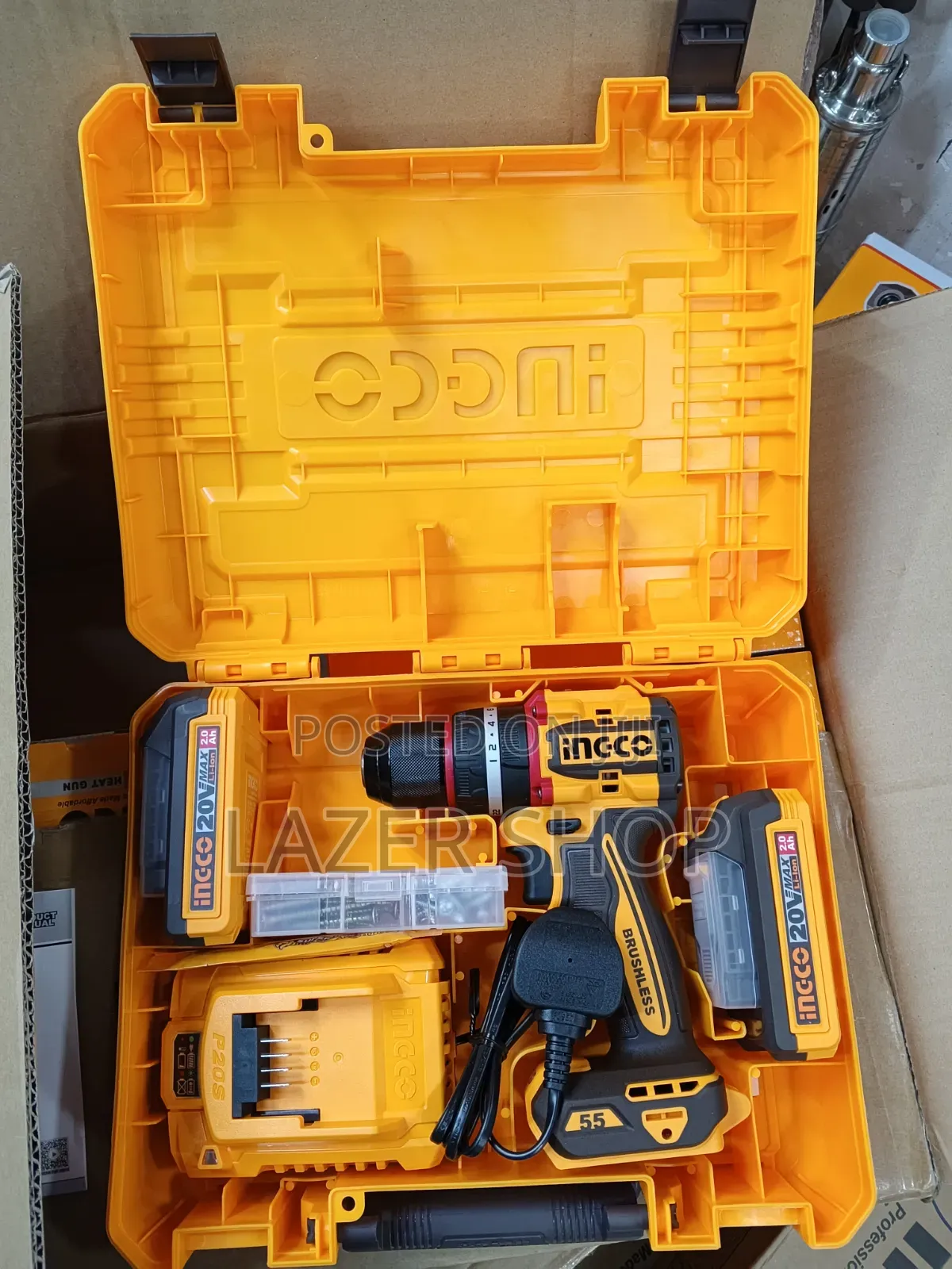 Ingco Cordless Drill 55nm