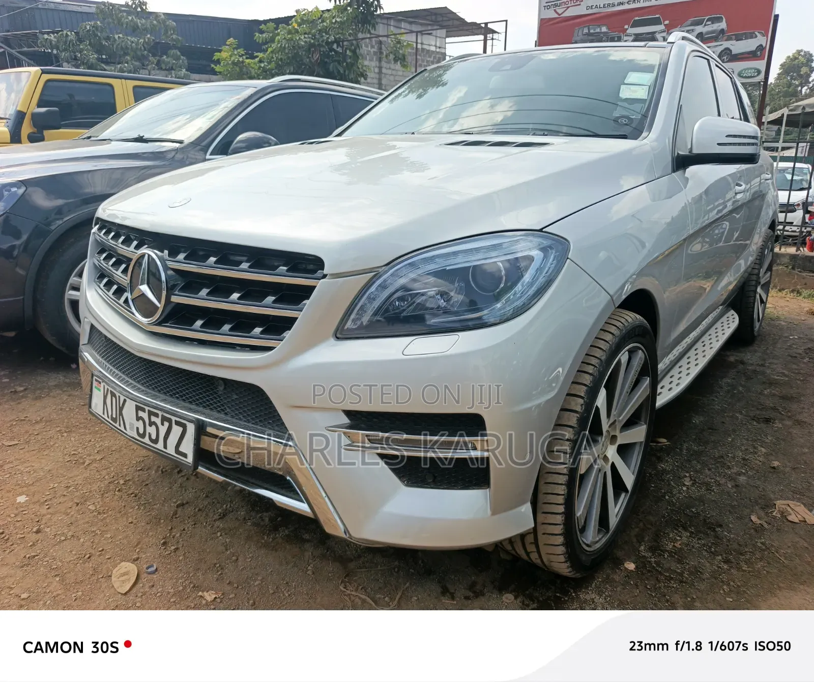 Mercedes-Benz M Class 2014 Silver