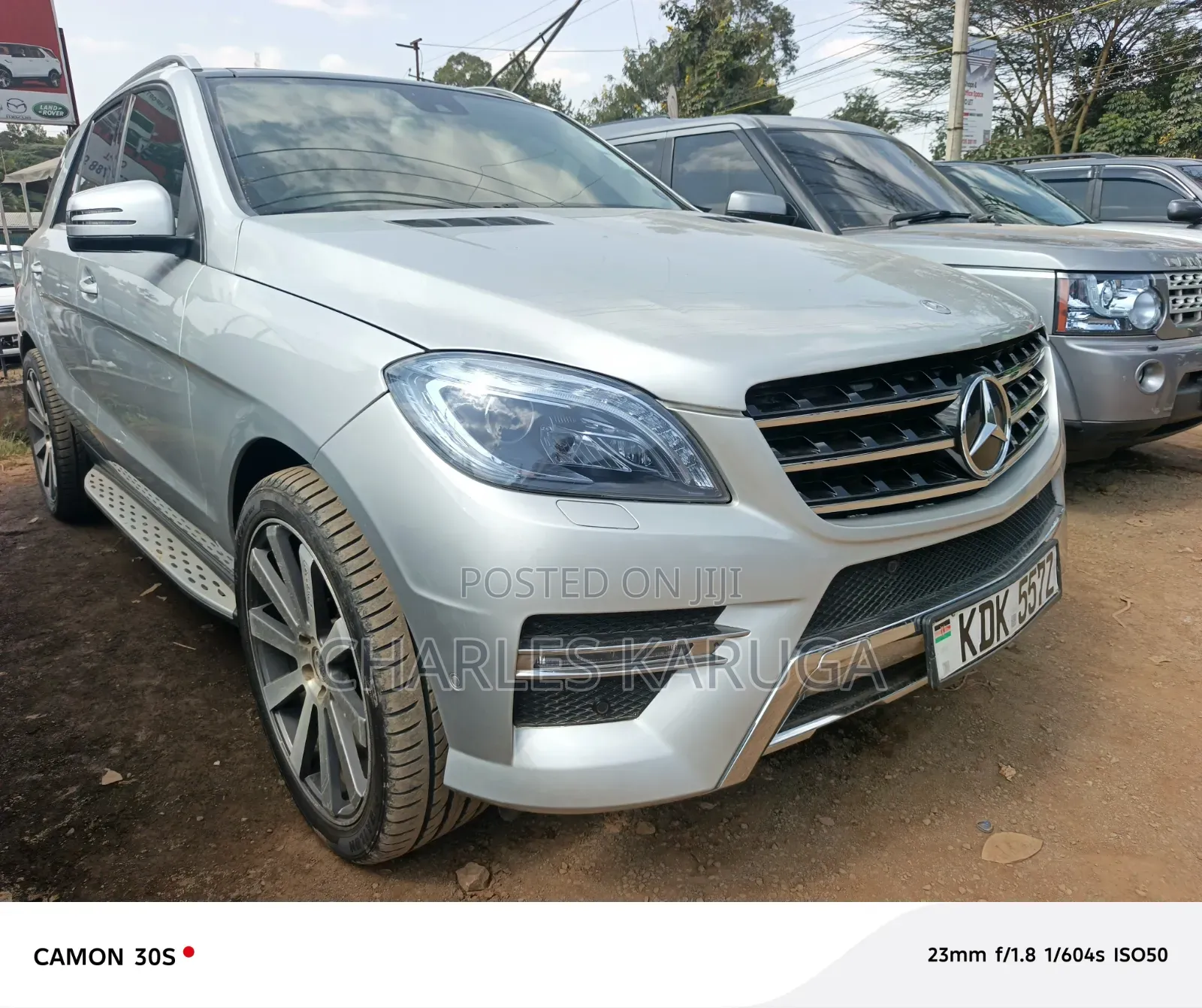 Mercedes-Benz M Class 2014 Silver