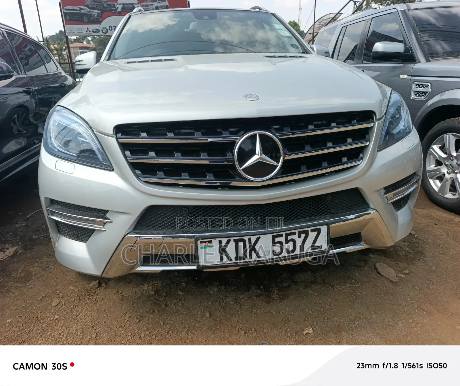 Mercedes-Benz M Class 2014 Silver