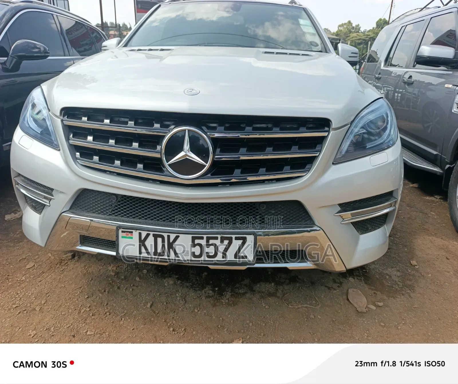 Mercedes-Benz M Class 2014 Silver
