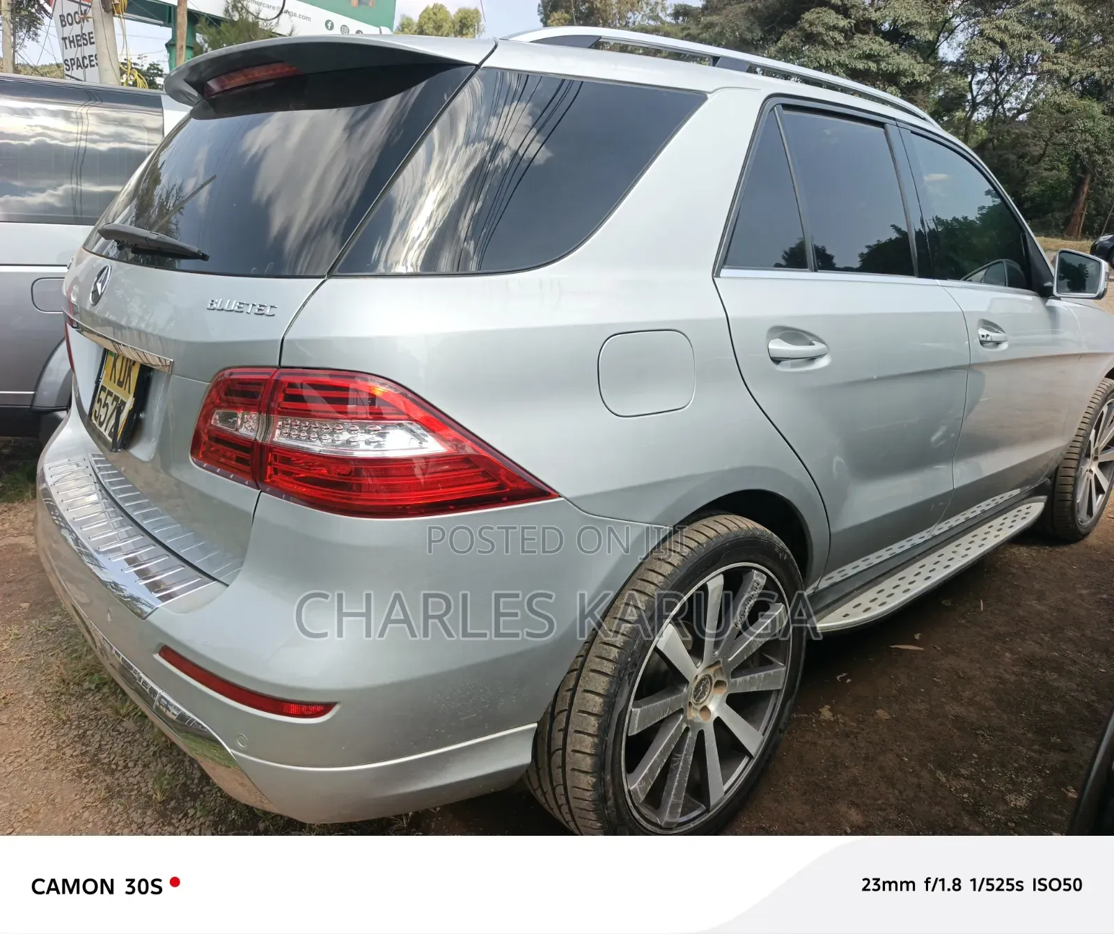 Mercedes-Benz M Class 2014 Silver