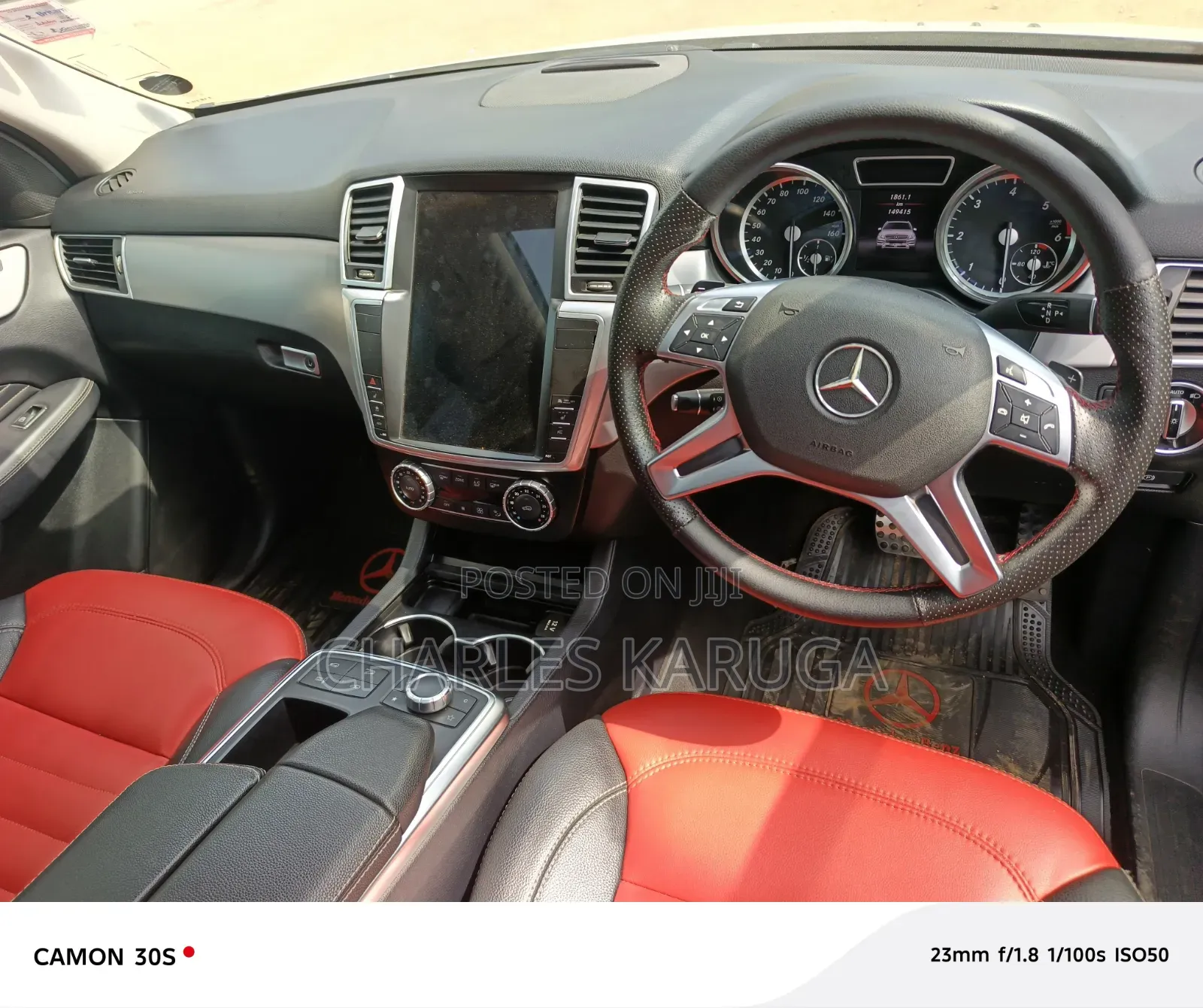 Mercedes-Benz M Class 2014 Silver