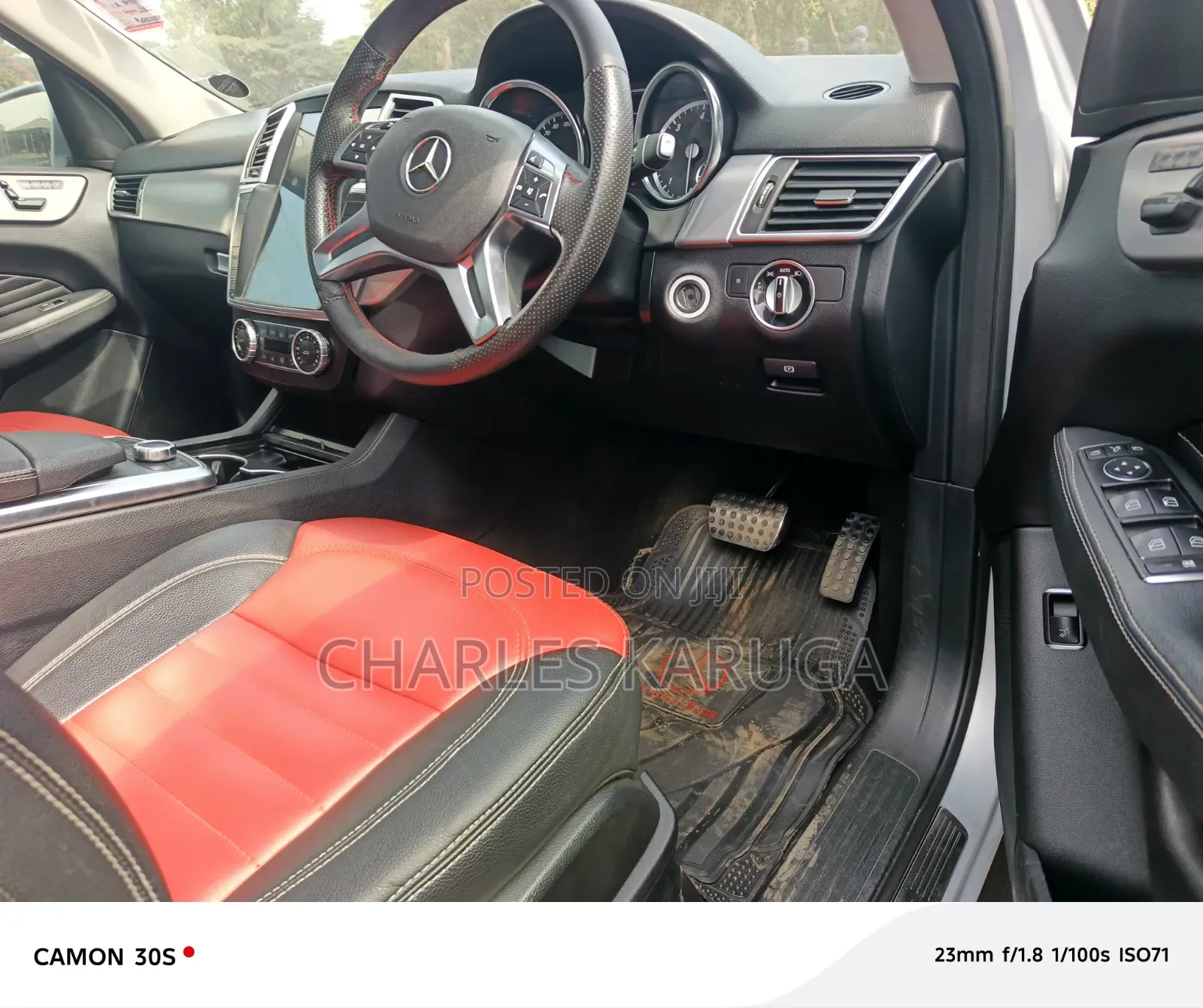Mercedes-Benz M Class 2014 Silver