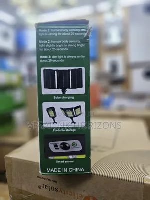 High-power Solar Flood Light Jsot 300w With Smart Sensor Foldable