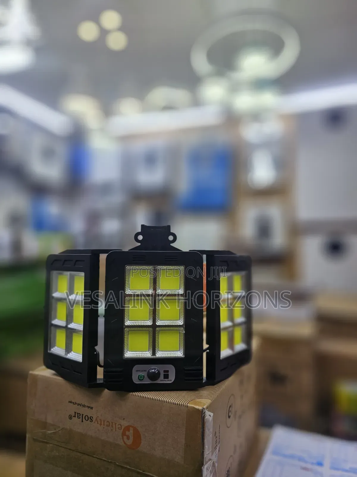 High-power Solar Flood Light Jsot 300w With Smart Sensor Foldable