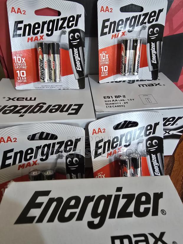Premium Energizer Double Aa Batteries –