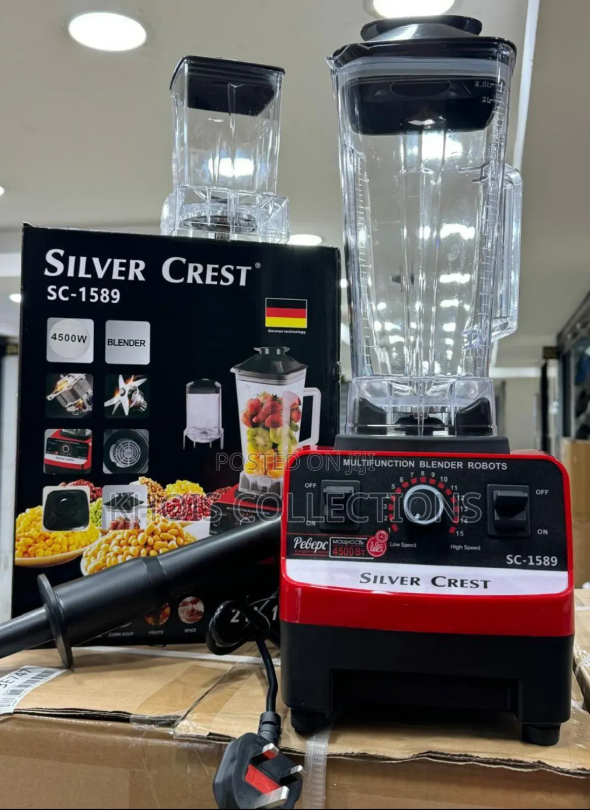 Quality 2 in 1 Commercial Blender