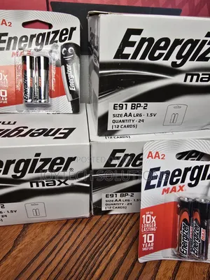 Energizer Aa Lr6 Batteries – Powerful 1.5v Alkaline Cells