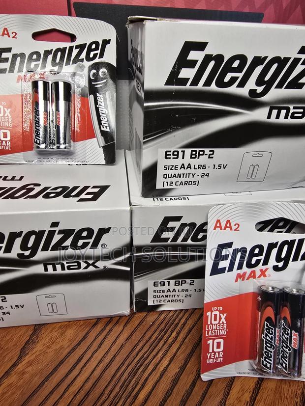 Energizer Aa Lr6 Batteries – Powerful 1.5v Alkaline Cells - thumbnail 2