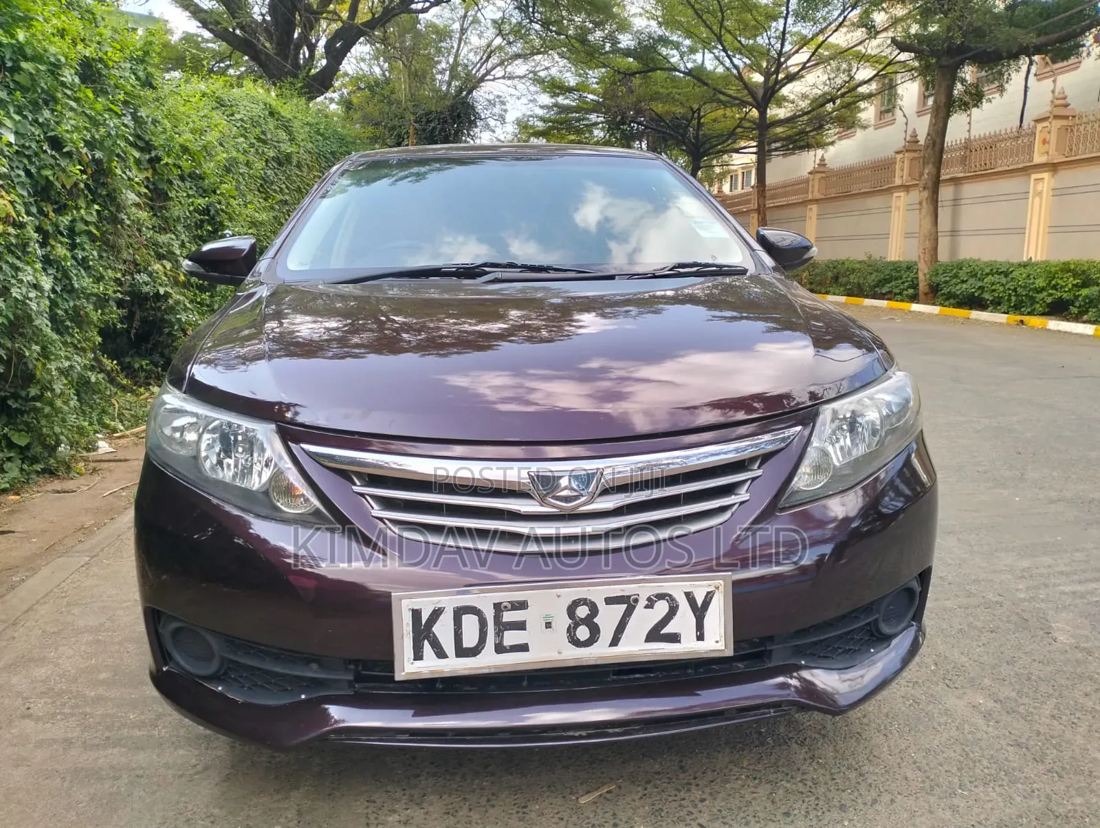 Toyota Allion 2014 Maroon