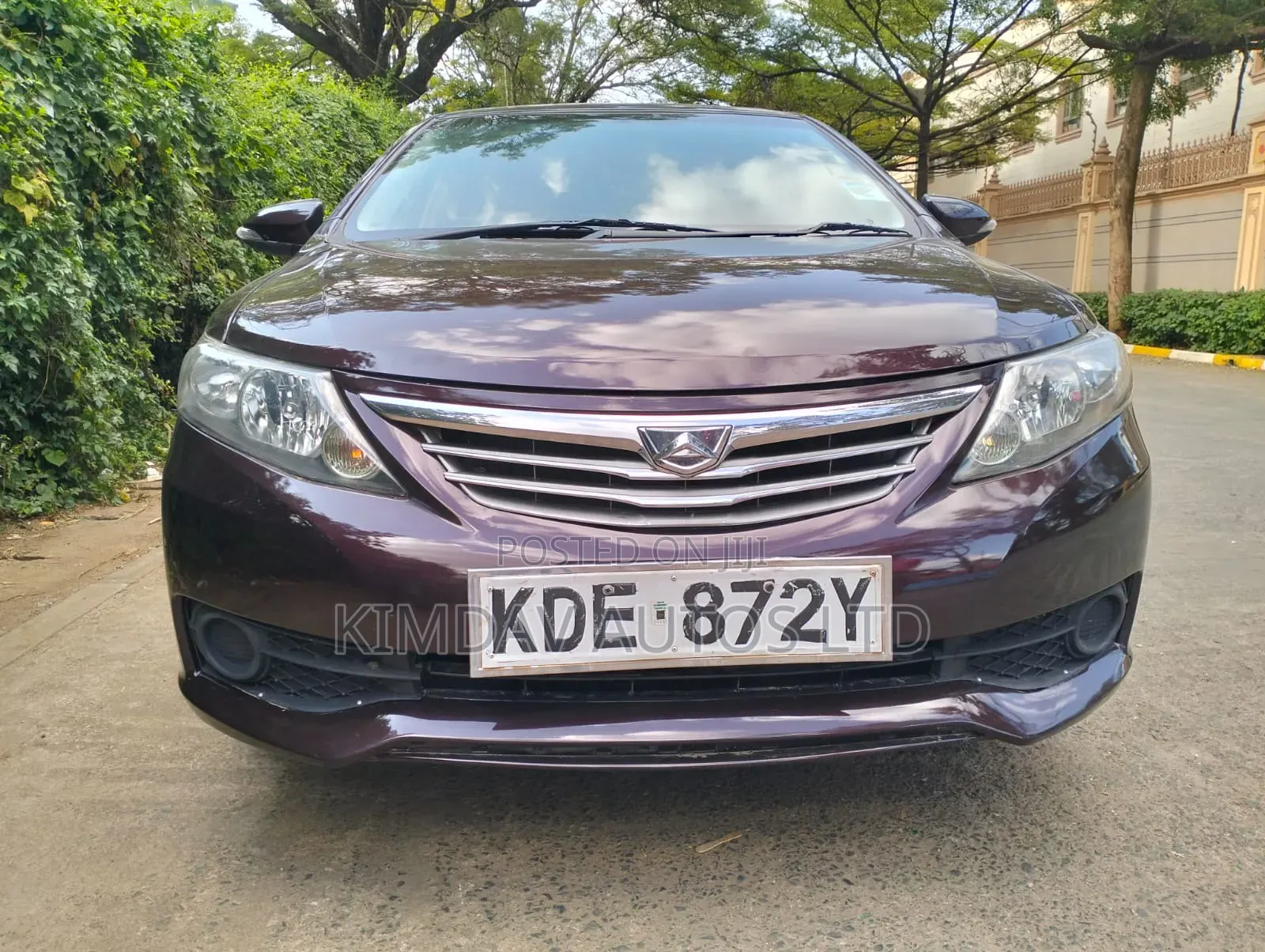 Toyota Allion 2014 Maroon