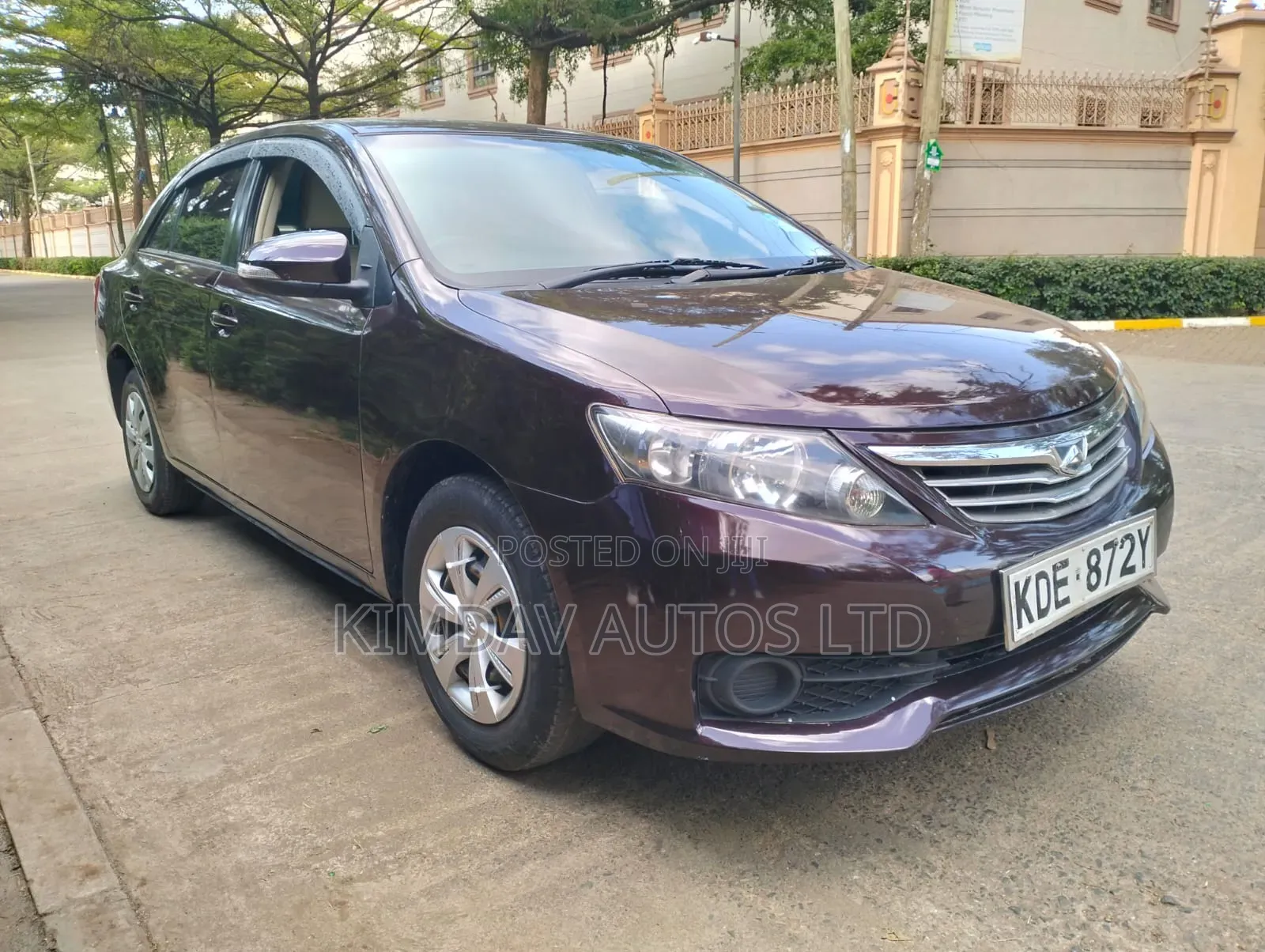 Toyota Allion 2014 Maroon