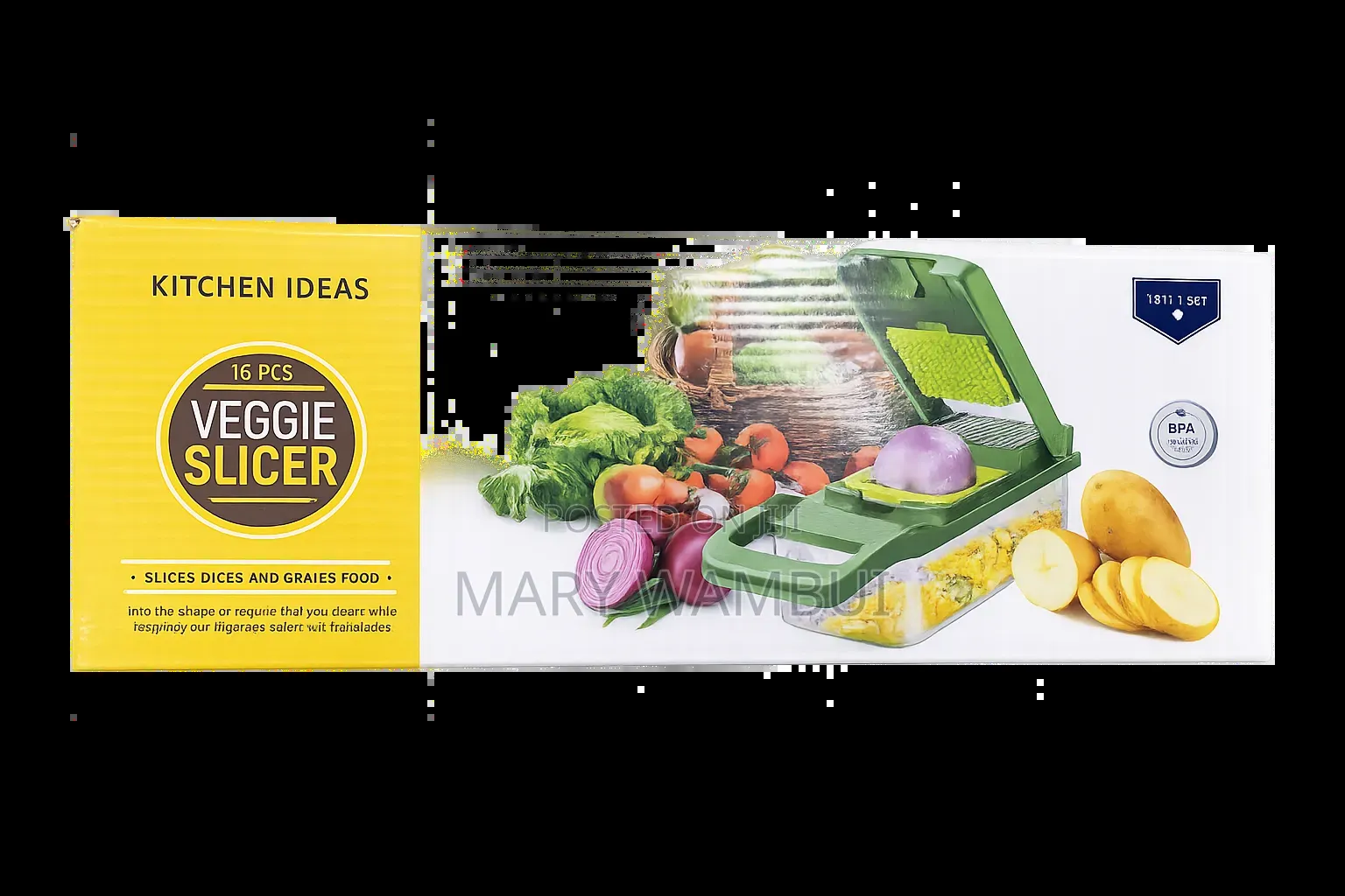 16 in 1 Multifunctional Vegetable Slicer and Chopper _Brand New