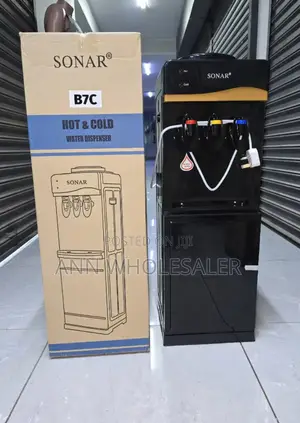 Black Sonar B7c Hot and Cold Water Dispenser