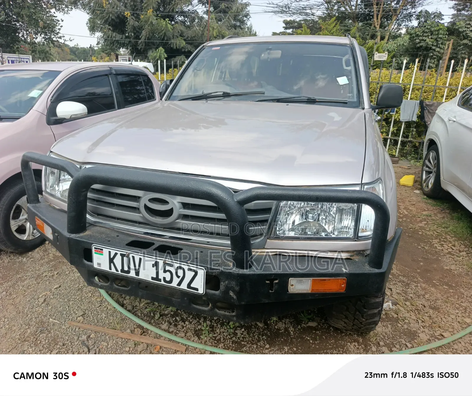 Toyota Land Cruiser 2005 Silver