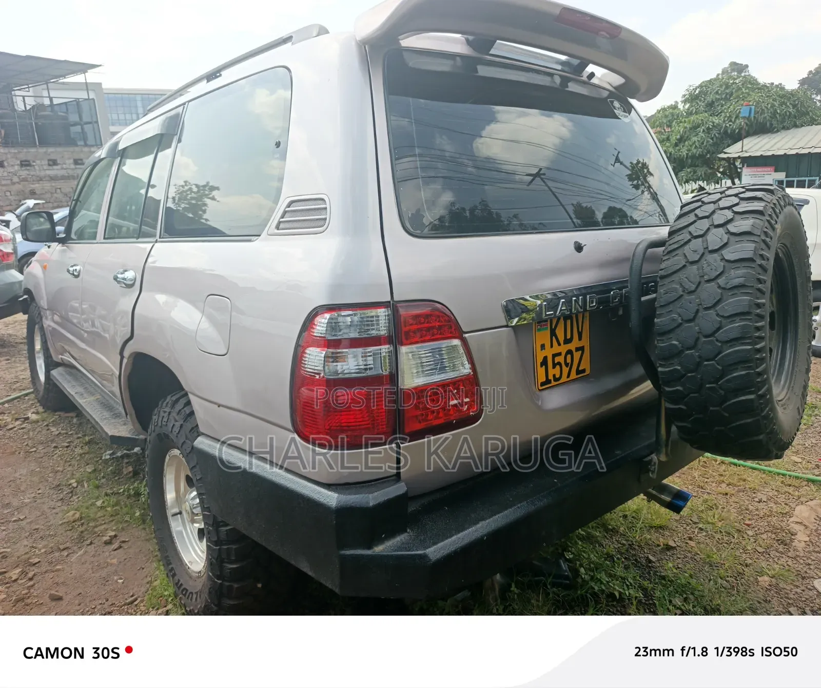 Toyota Land Cruiser 2005 Silver