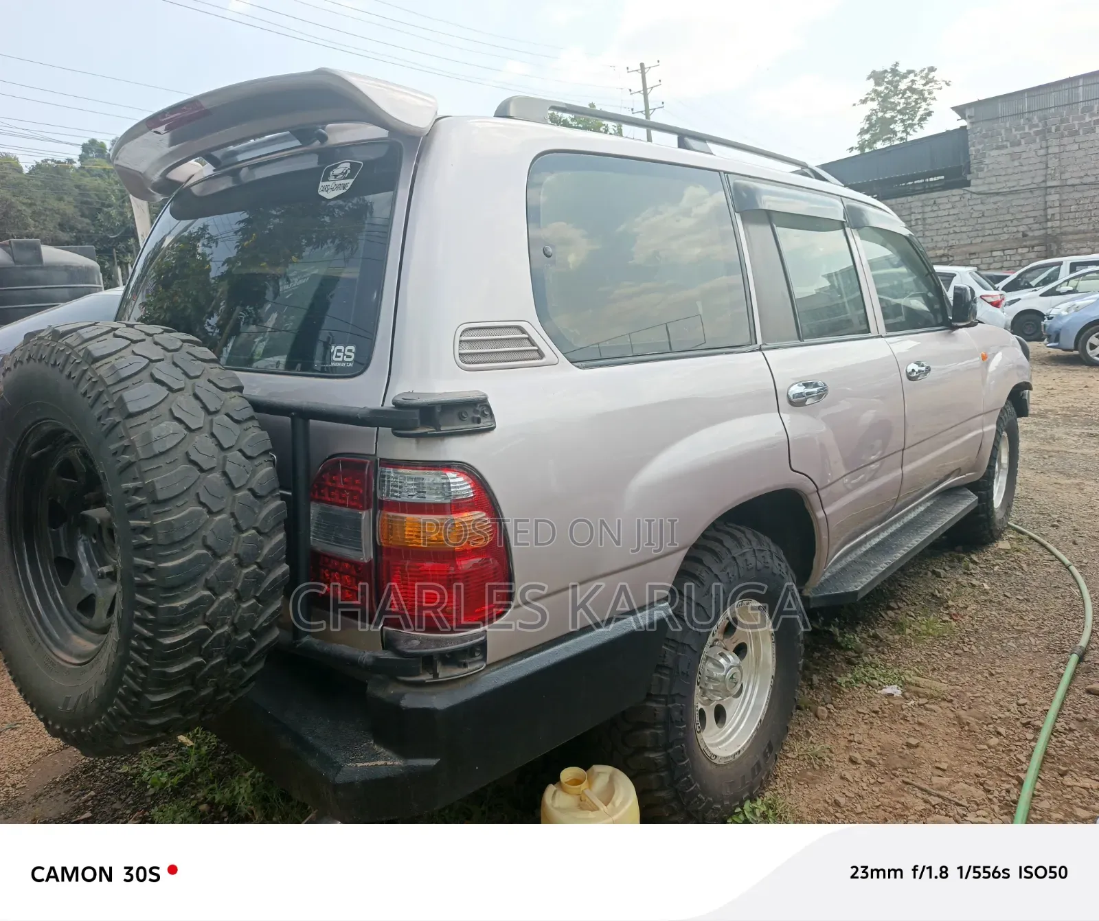 Toyota Land Cruiser 2005 Silver