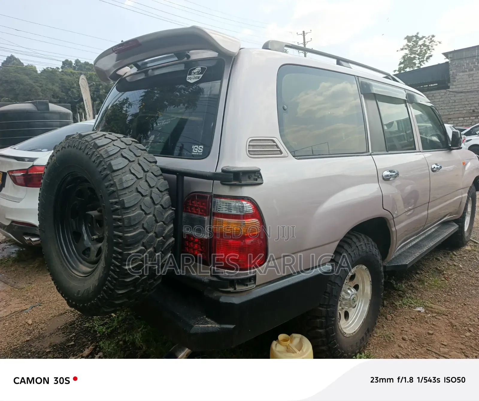 Toyota Land Cruiser 2005 Silver