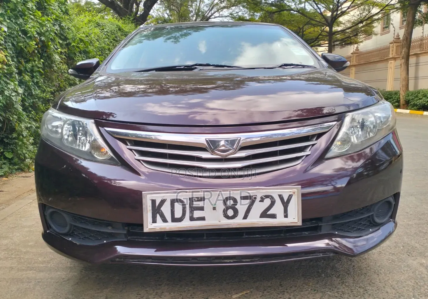 Toyota Allion 2014 Maroon