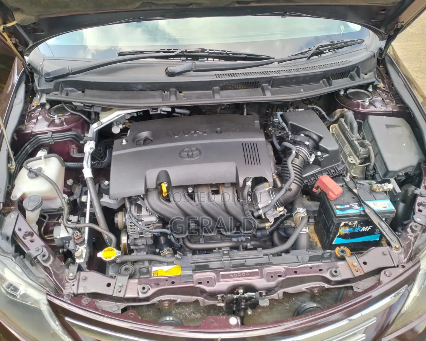 Toyota Allion 2014 Maroon