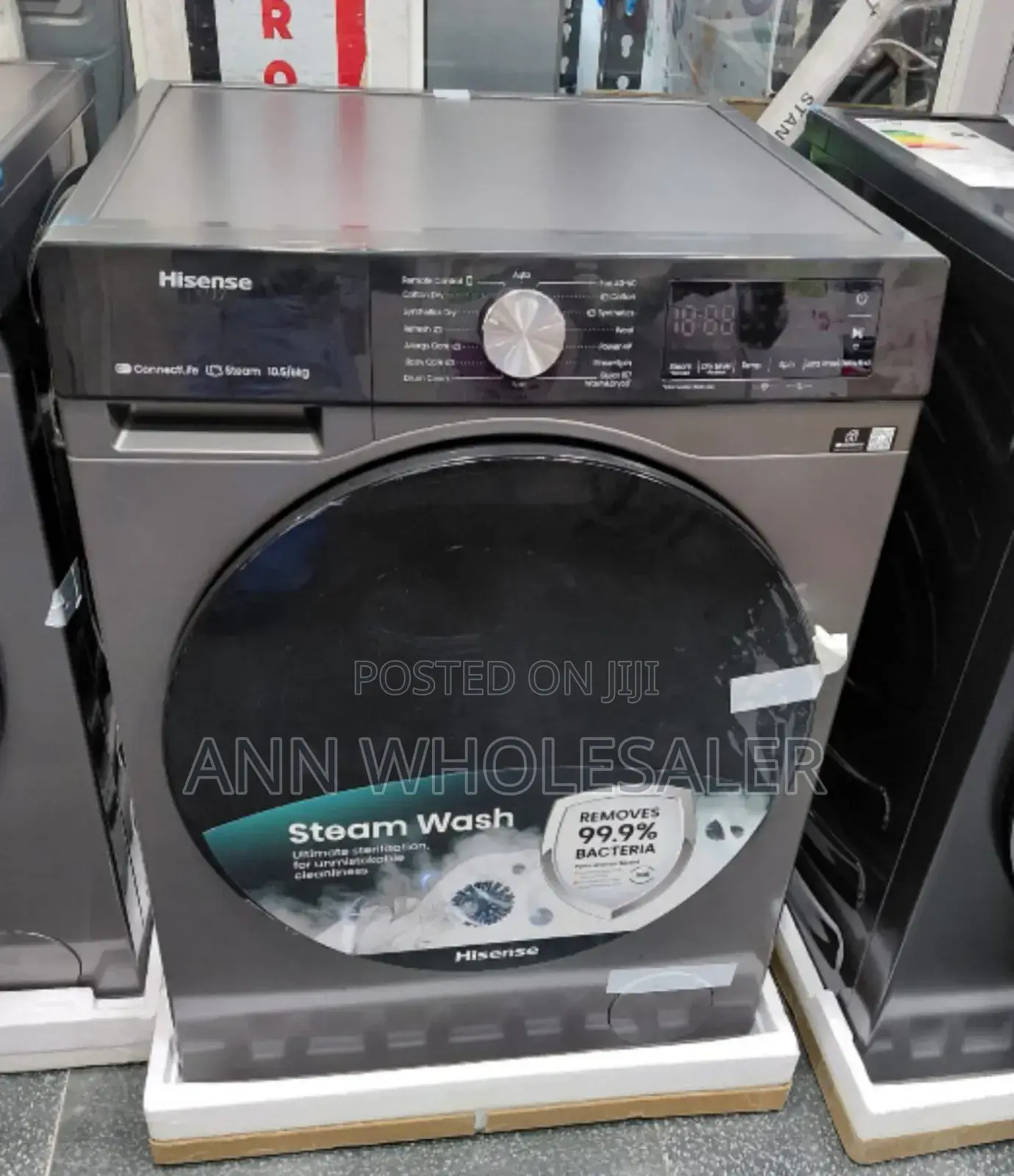 Fully Automatic Hisense 10/6kg Wash and Dry Washing Machine
