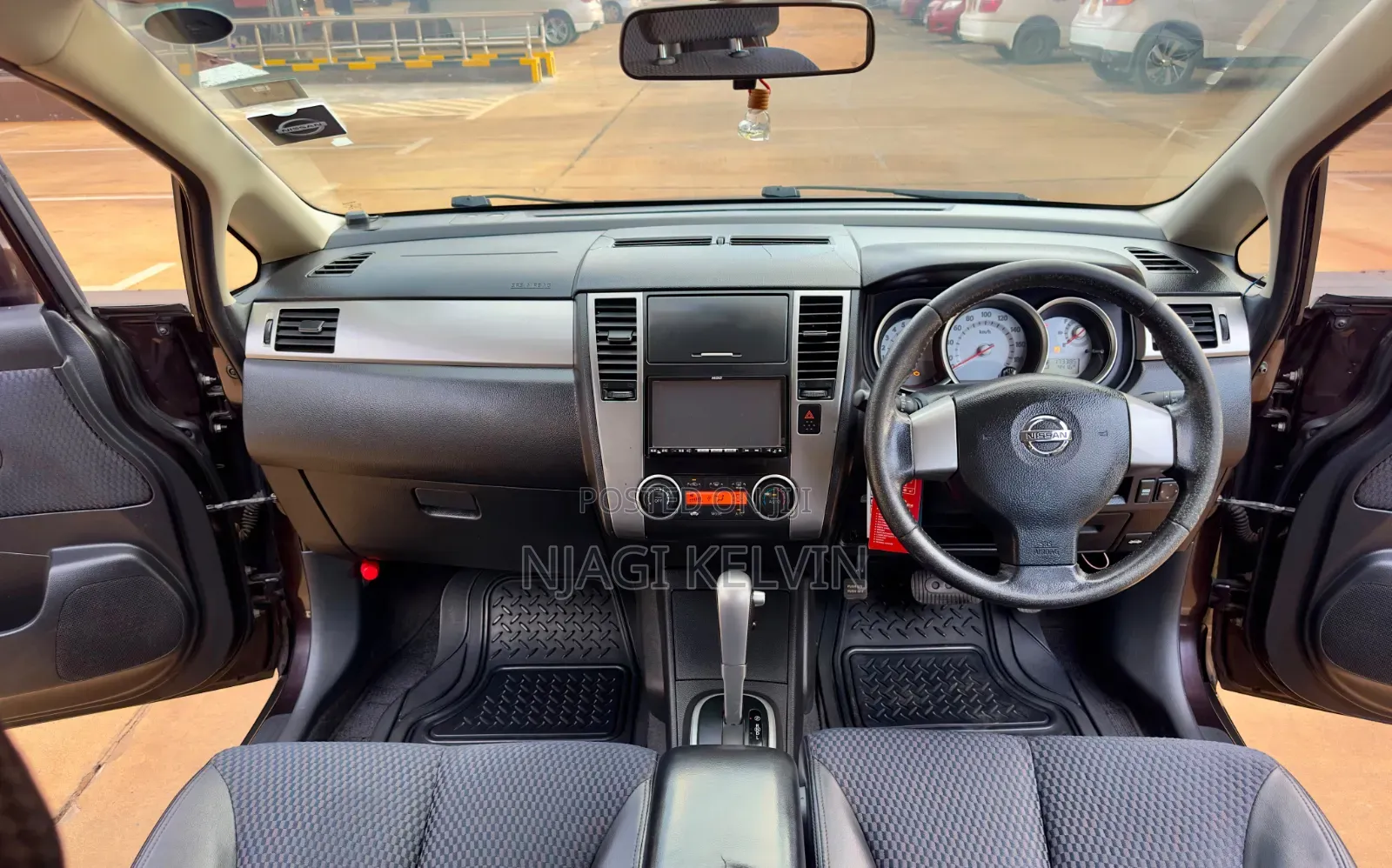 Nissan Tiida 2012 Burgundy