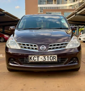 Nissan Tiida 2012 Burgundy
