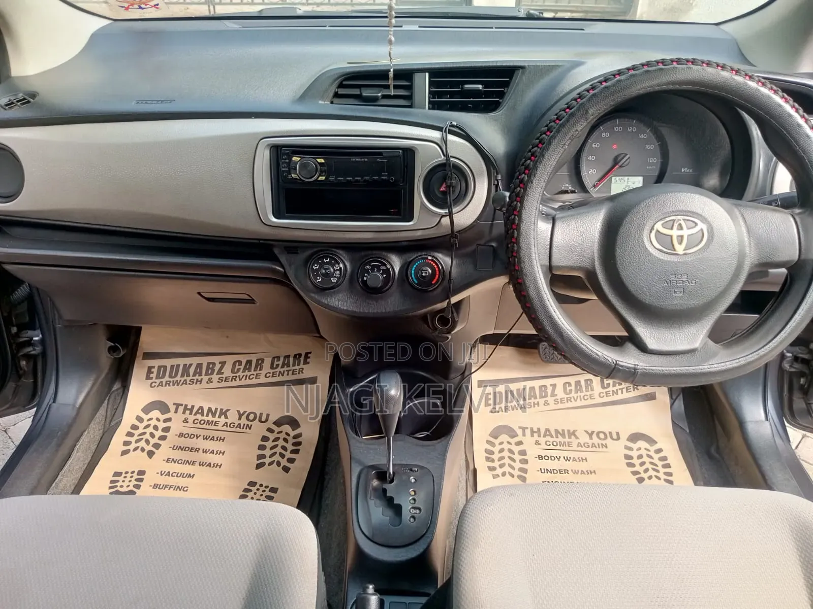 Toyota Vitz 2012 Gray