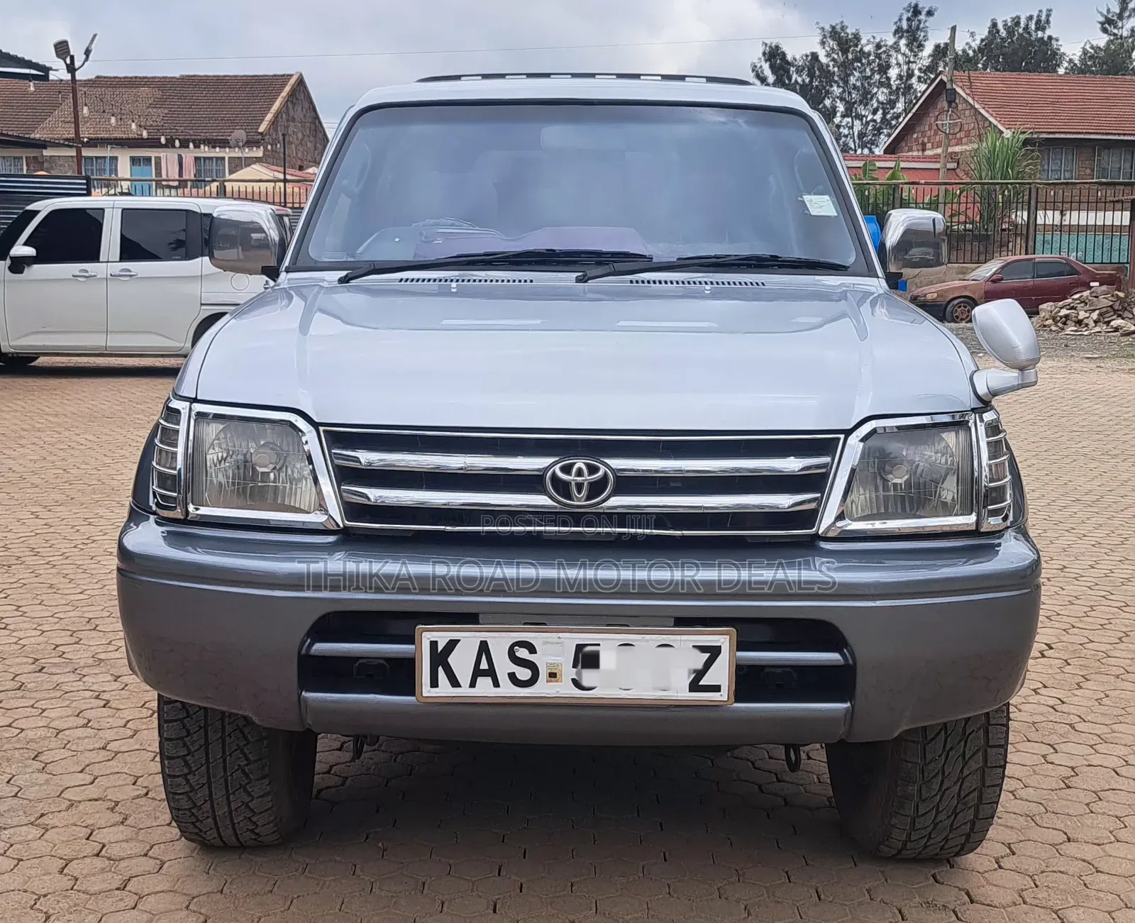 Toyota Land Cruiser Prado 1999 Gray