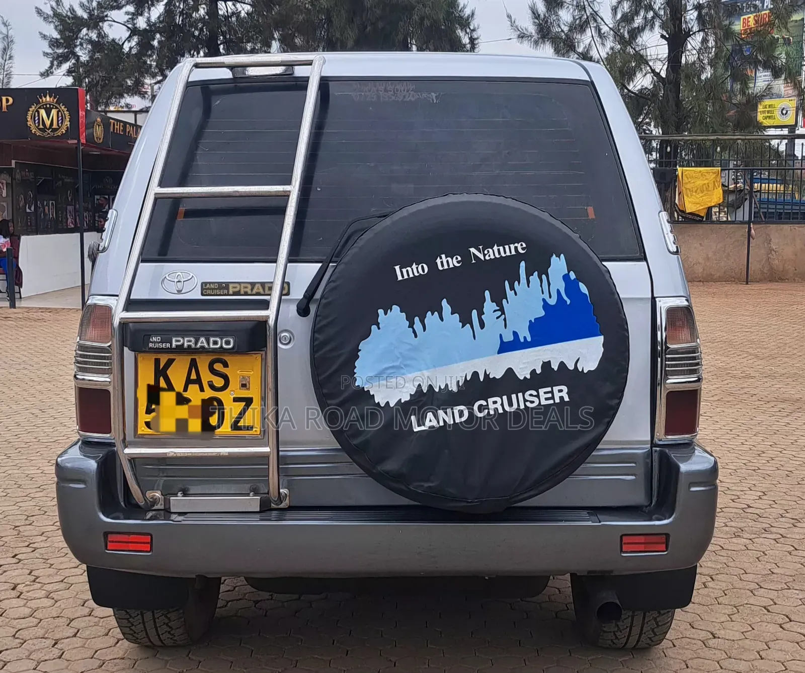 Toyota Land Cruiser Prado 1999 Gray