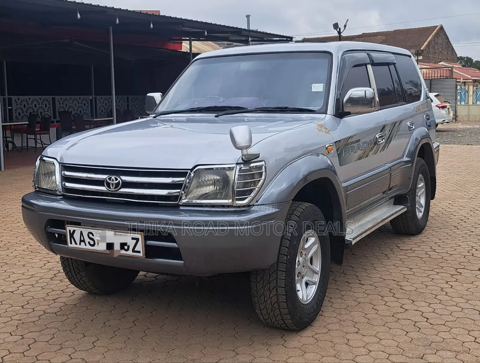 Toyota Land Cruiser Prado 1999 Gray