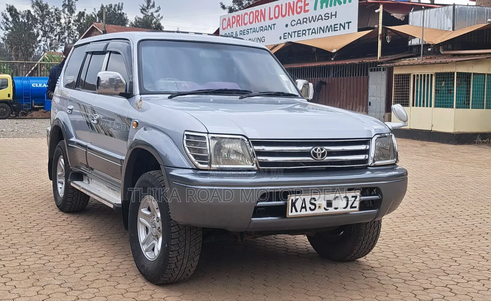 Toyota Land Cruiser Prado 1999 Gray