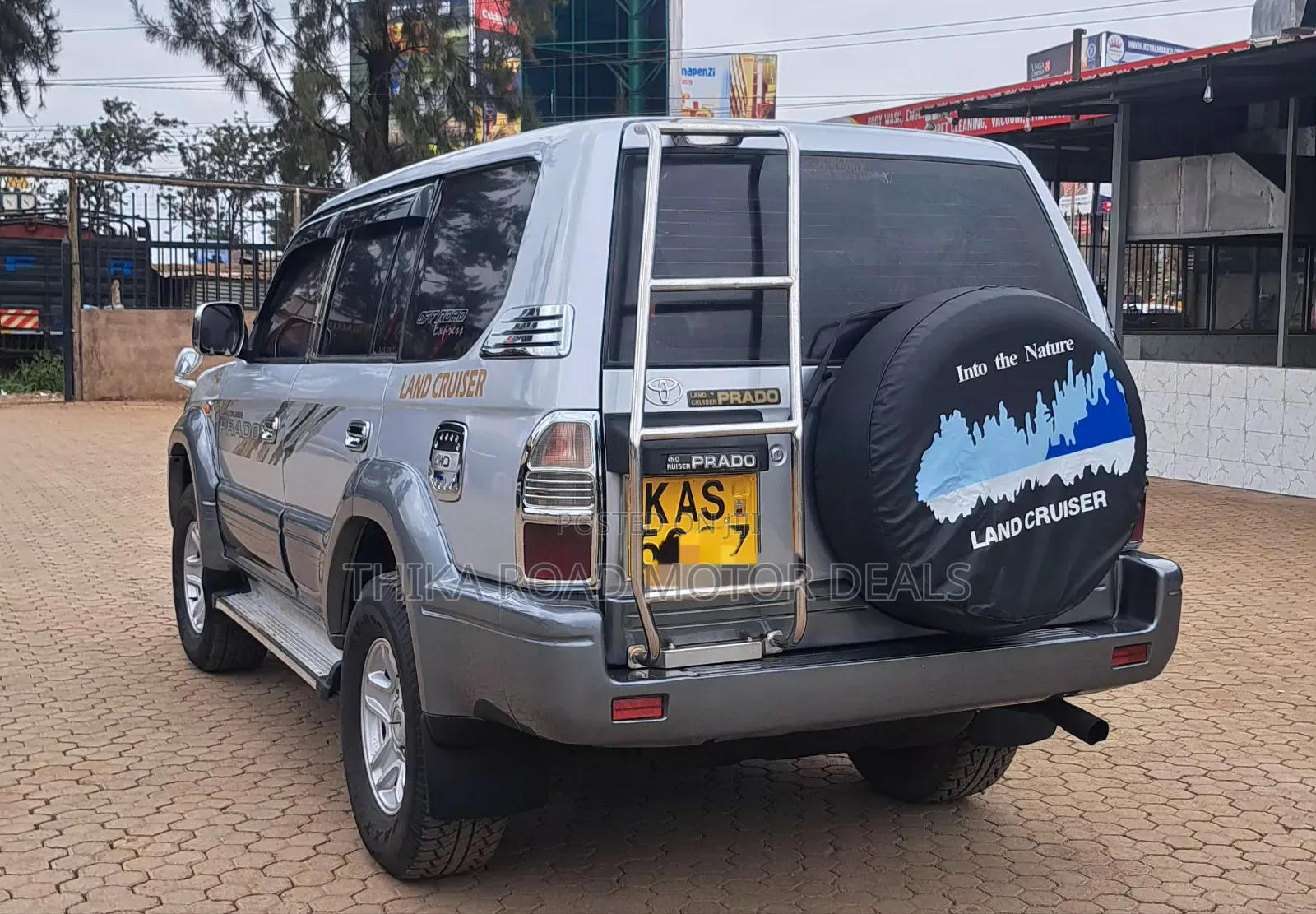 Toyota Land Cruiser Prado 1999 Gray
