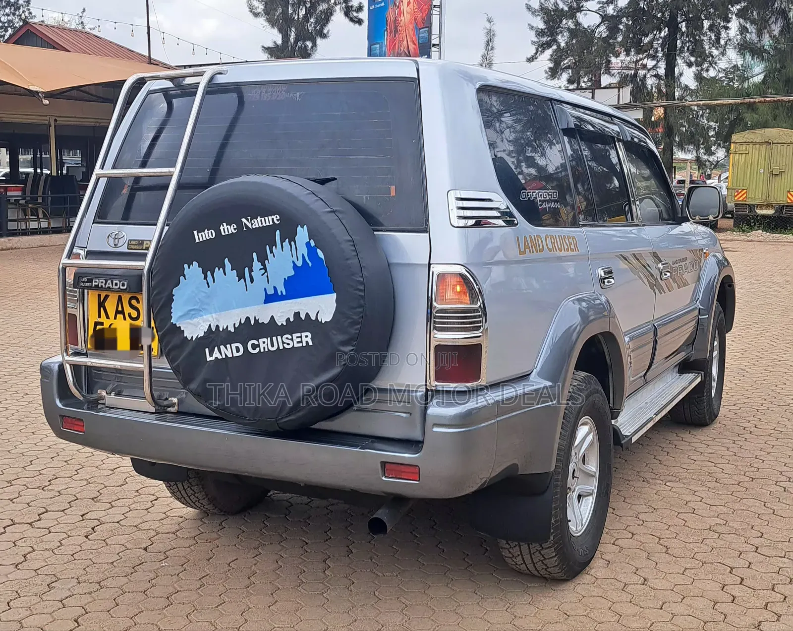 Toyota Land Cruiser Prado 1999 Gray