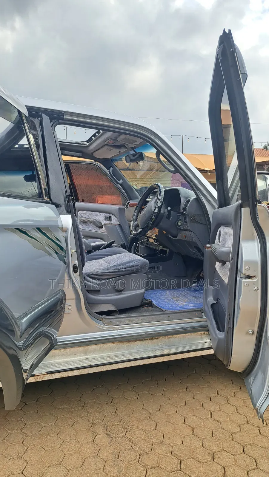 Toyota Land Cruiser Prado 1999 Gray
