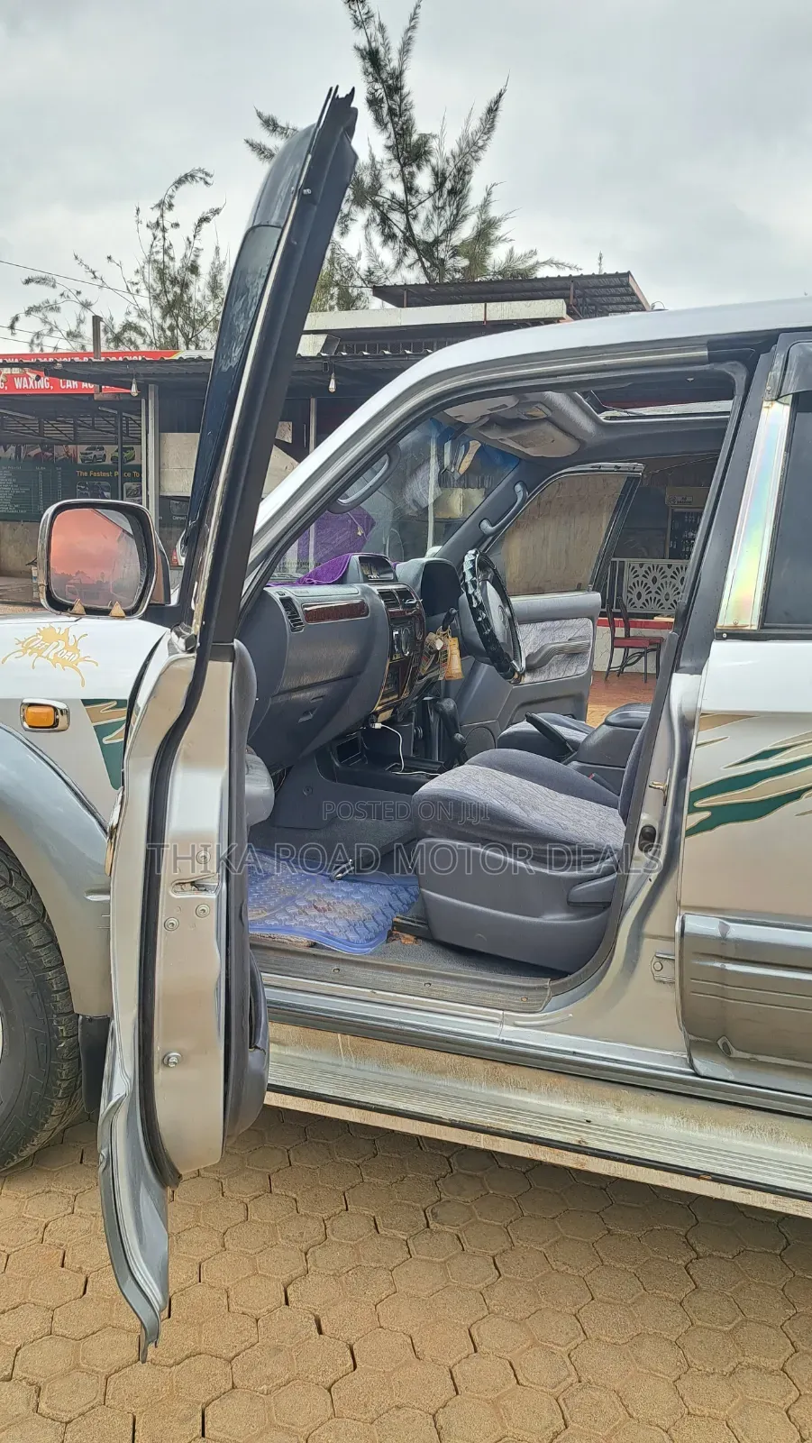 Toyota Land Cruiser Prado 1999 Gray