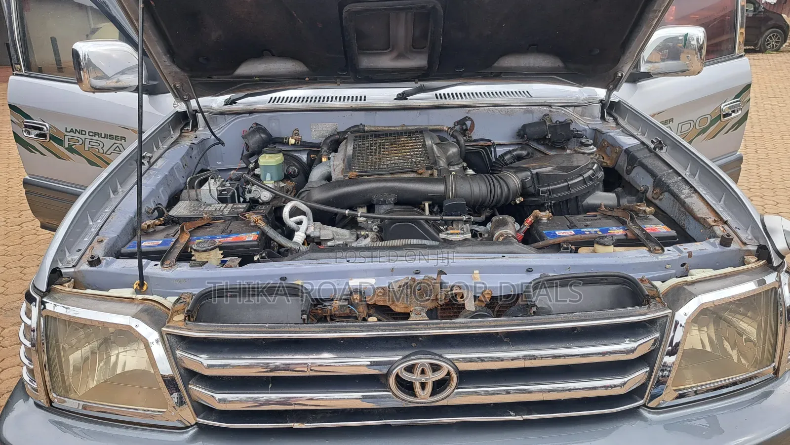 Toyota Land Cruiser Prado 1999 Gray