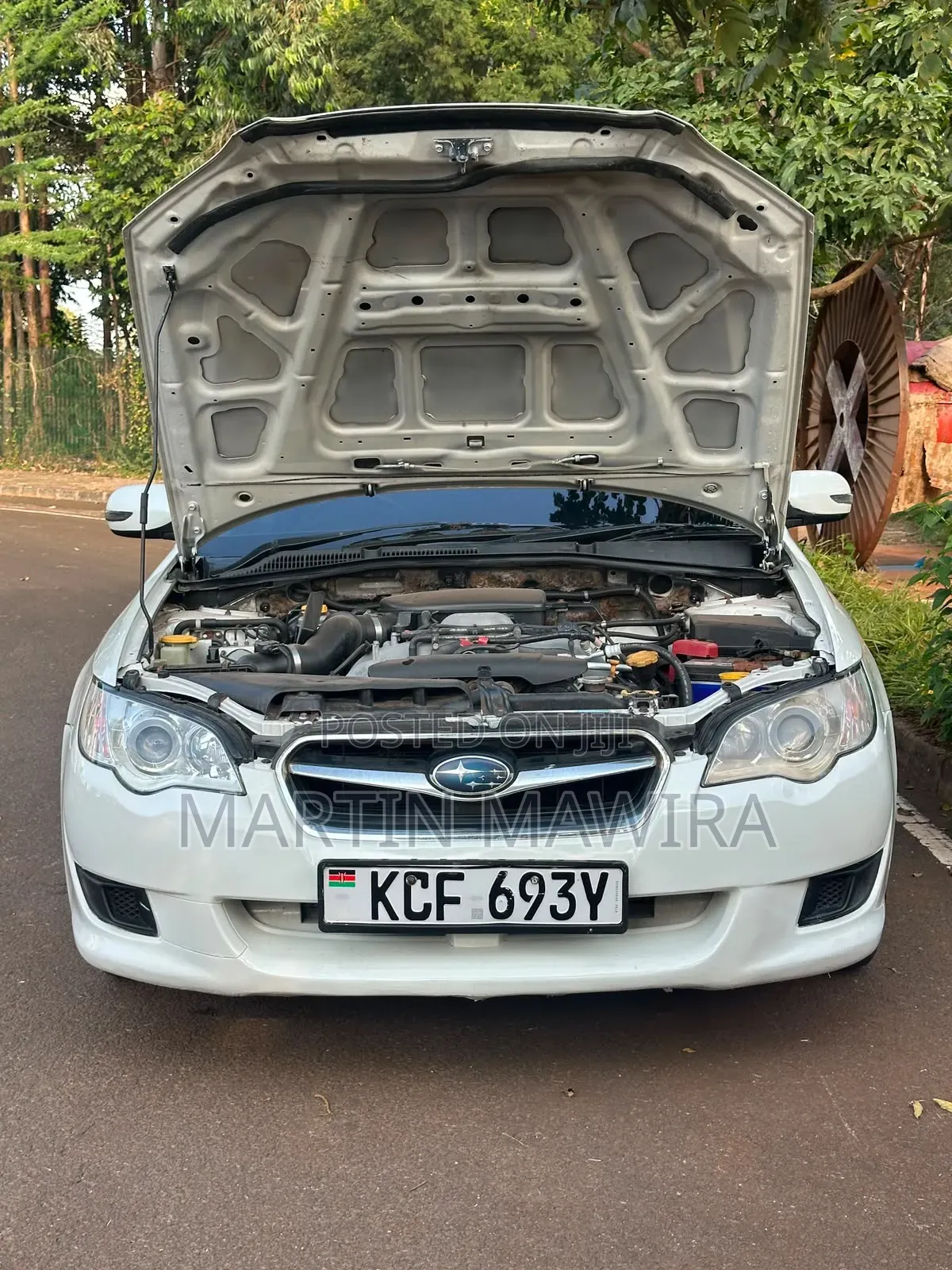 Subaru Legacy 2008 White