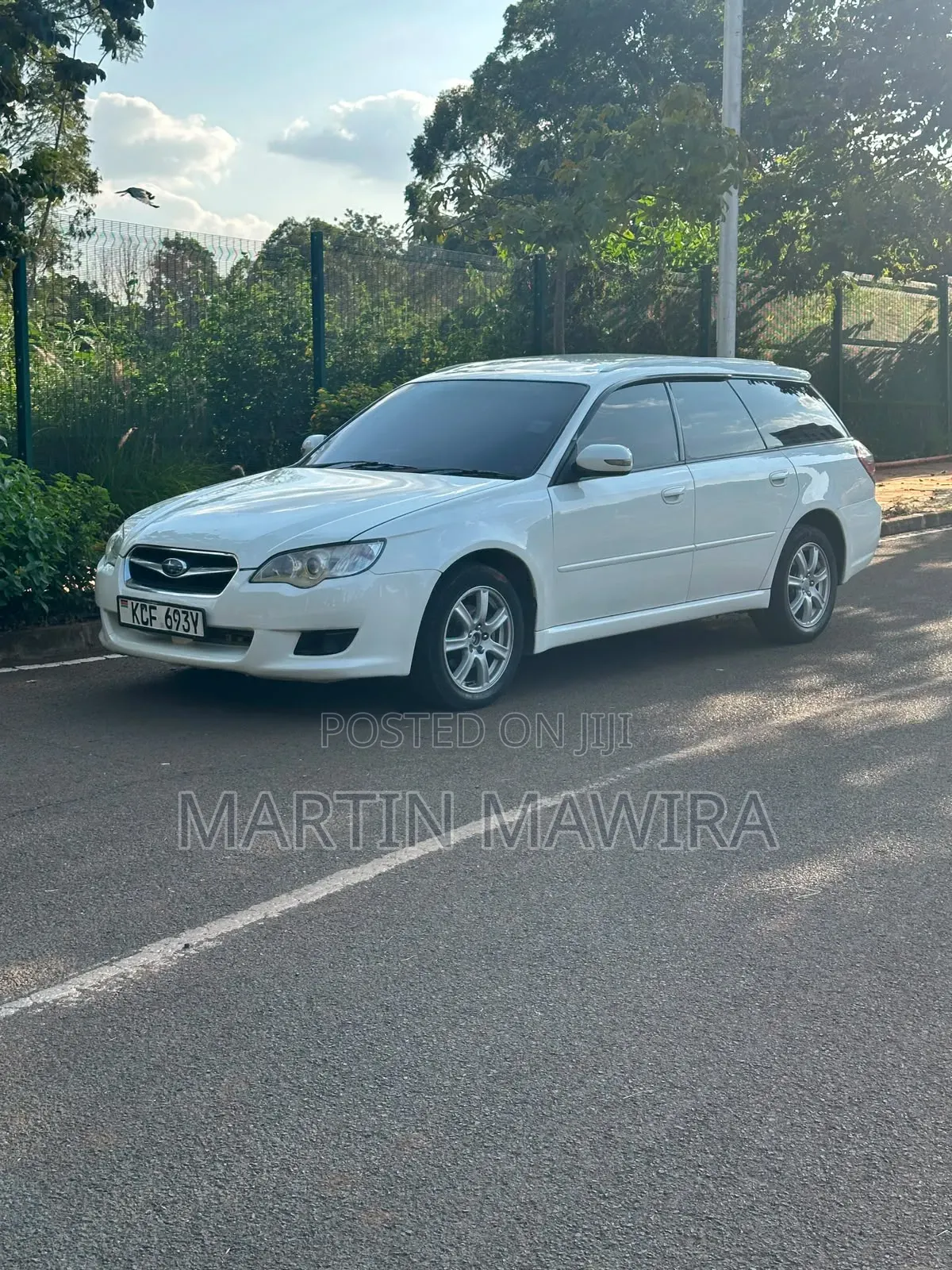 Subaru Legacy 2008 White