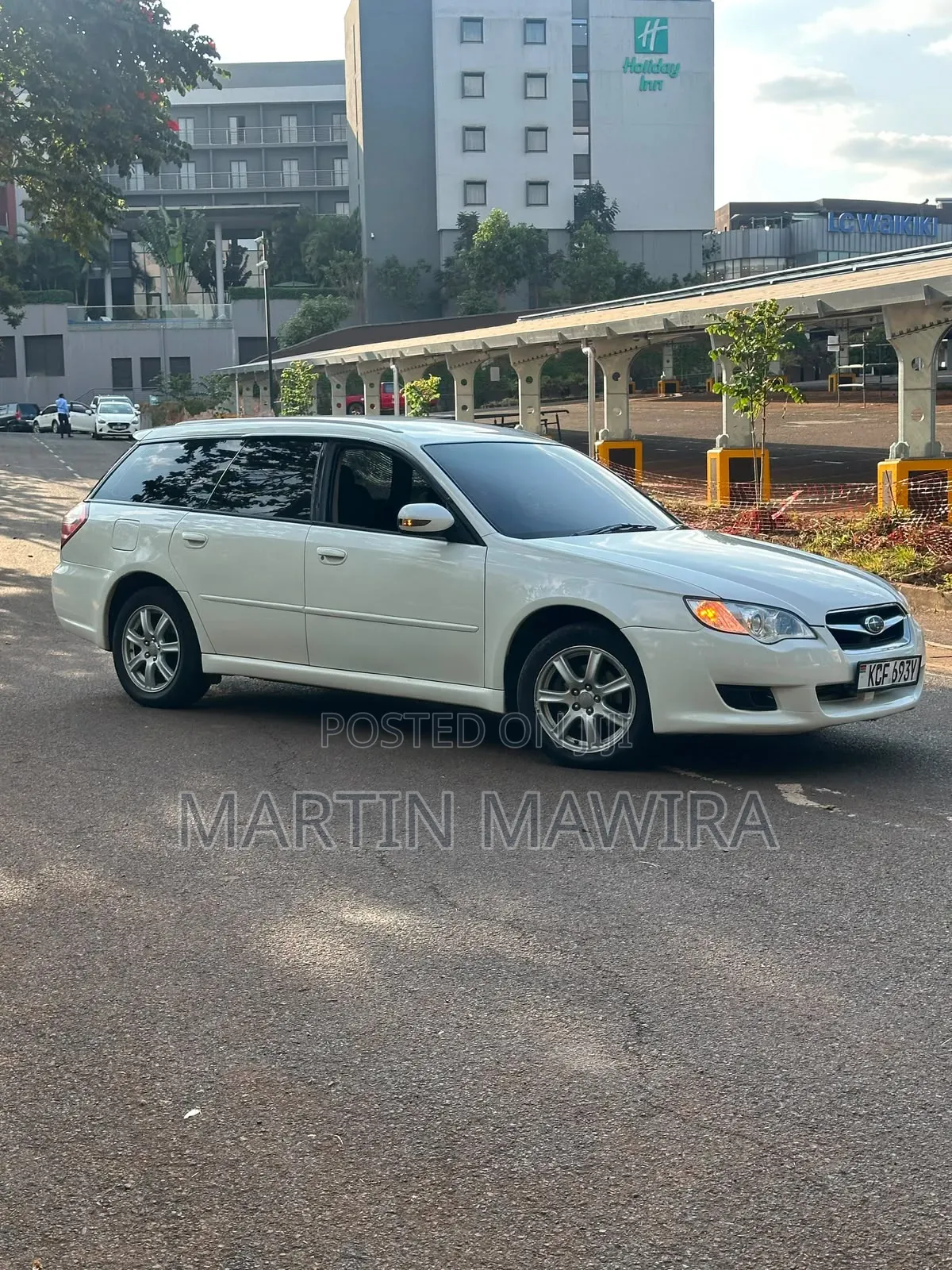 Subaru Legacy 2008 White