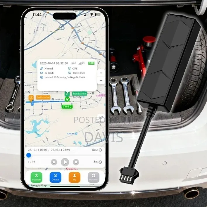 Vehicle GPS Tracker 9-90v Relay Cut Engine Realtime Tracking Car