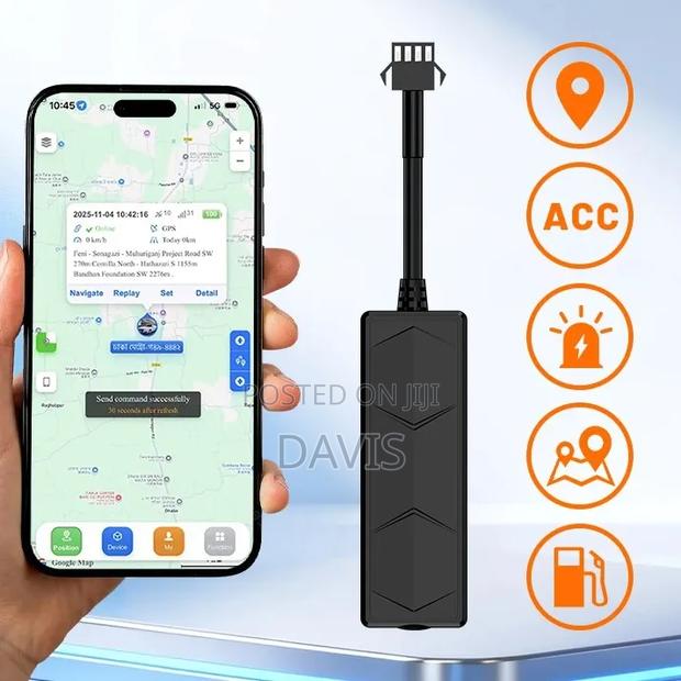 Vehicle GPS Tracker 9-90v Relay Cut Engine Realtime Tracking Car - thumbnail 4
