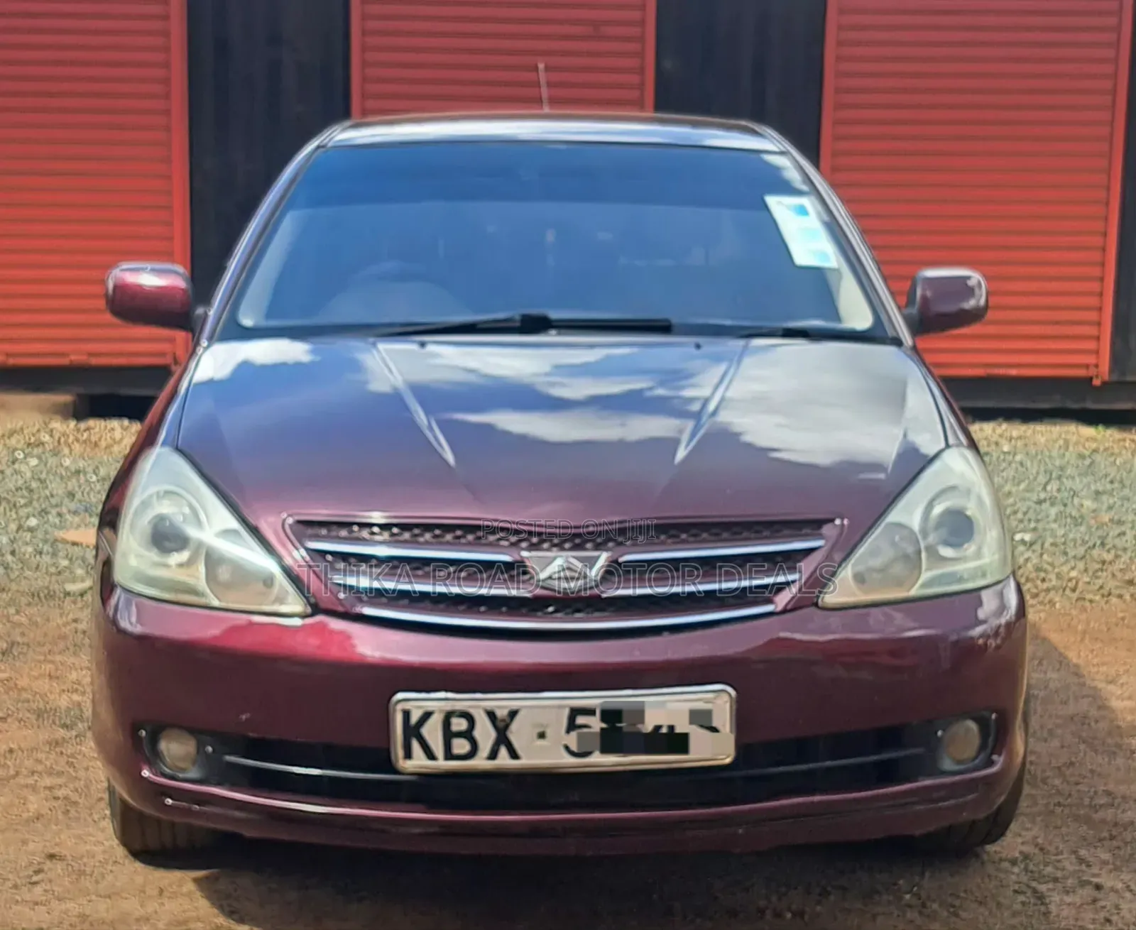 Toyota Allion 2007 Burgundy
